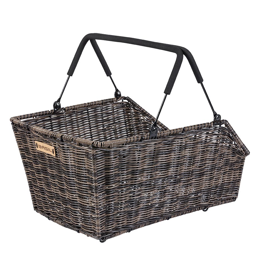 Basil Cento Rattan MIK Rear Basket Bicycle Accessories Packs/Racks/Baskets