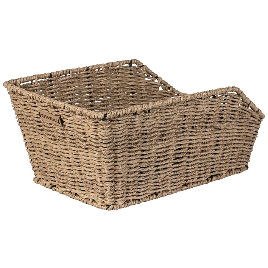 Basil Cento Rattan MIK Rear Basket Bicycle Accessories Packs/Racks/Baskets