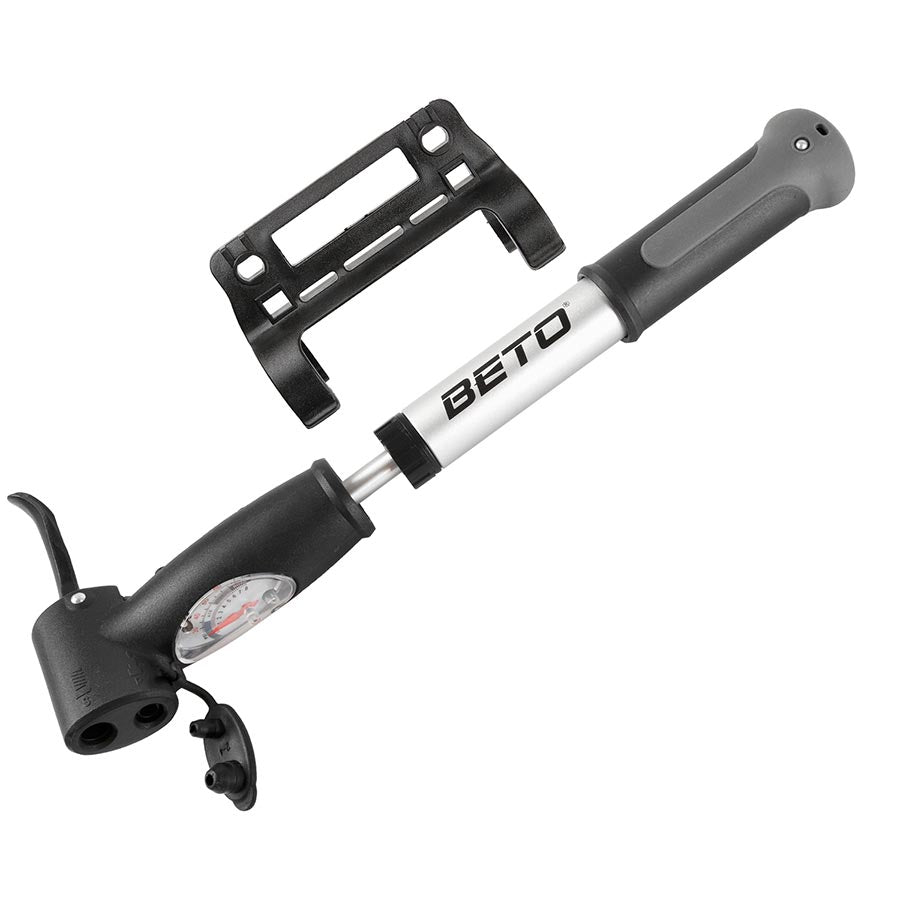 Beto Double - HxS Frame Pump Bicycle Accessories Pumps/Inflation