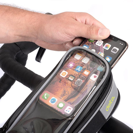 Delta Stem Phone Handlebar Bag Bicycle Accessories Packs/Racks/Baskets