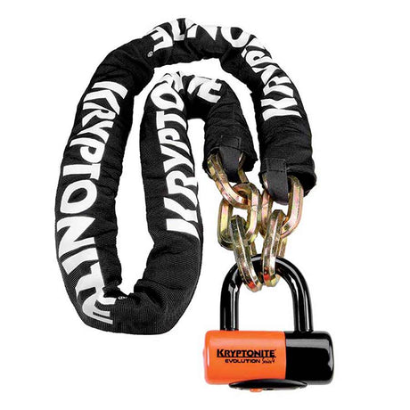 Kryptonite NY Chain w/Ev Disc Chain Locks Bicycle Accessories Locks/Security