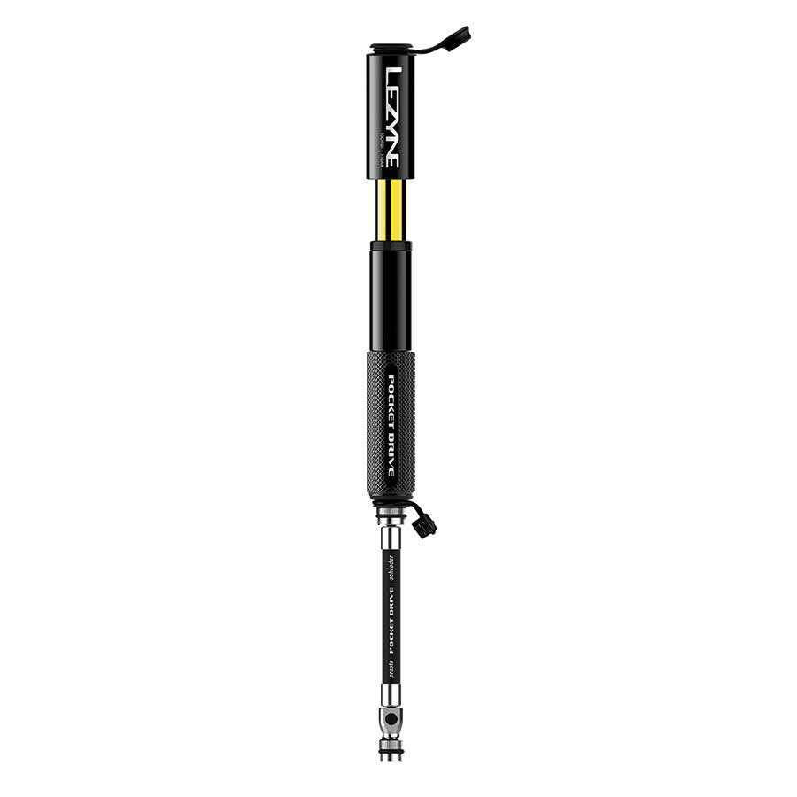 Lezyne Pocket Drive HP Frame Pump Bicycle Accessories Pumps/Inflation