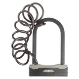 M-Wave B&S Shackle Cable U-Lock Bicycle Accessories Locks/Security