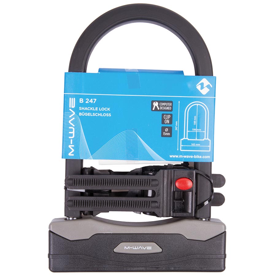 M-Wave B 247 Shackle U-Lock-1