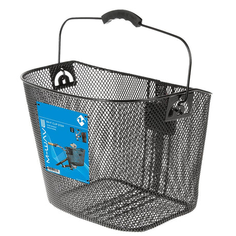 M-Wave BA-F Clip Stem Baskets Bicycle Accessories Packs/Racks/Baskets
