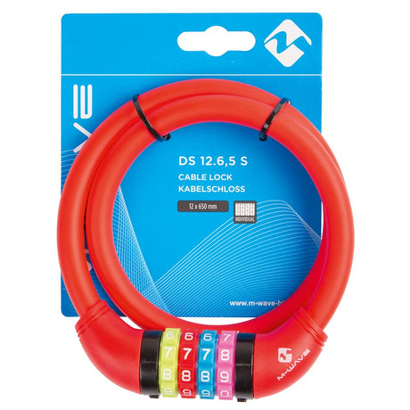 M-Wave DS 12.6,5 S Cable Locks Bicycle Accessories Locks/Security