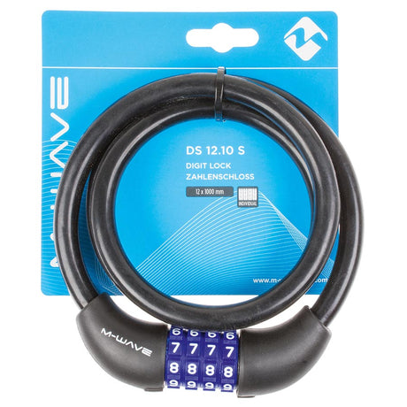 M-Wave DS 12.10 S Cable Locks Bicycle Accessories Locks/Security