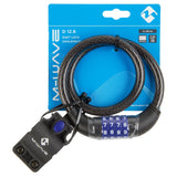 M-Wave D12.6 Cable Lock Bicycle Accessories Locks/Security