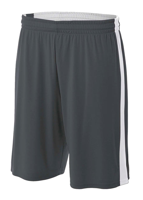 A4 Men's Reversible Moisture Management 10" Short A4