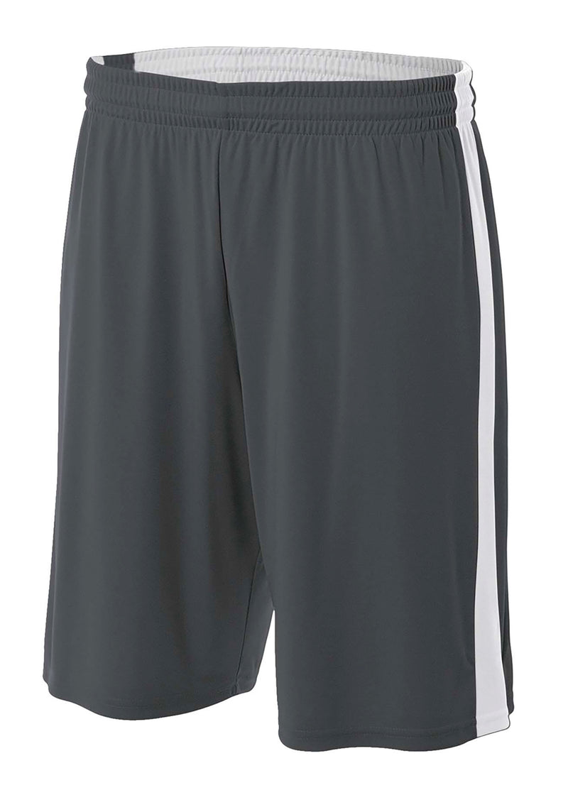 A4 Mens Reversible Moisture Management 10" Short