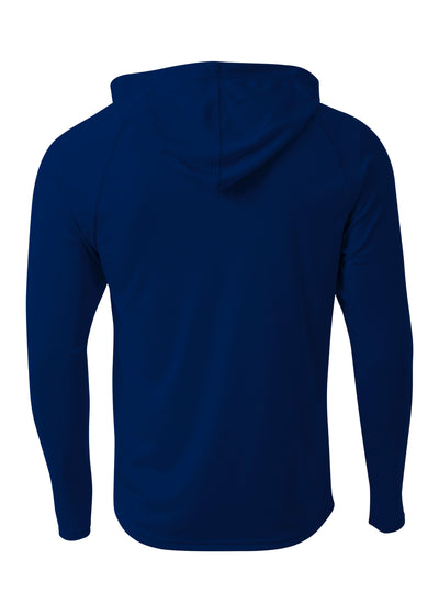 A4 Men's Long Sleeve Hooded Tee
