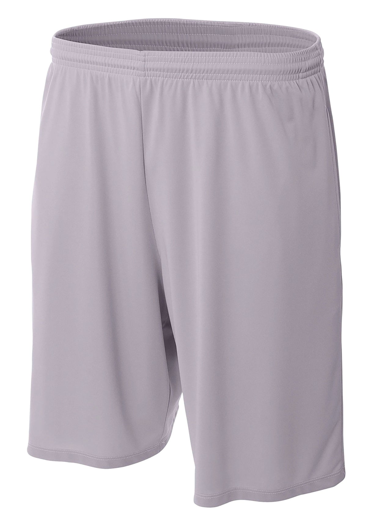 A4 Men's 9" Moisture Management Shorts with Side Pockets