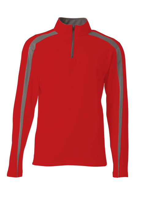 A4 Mens Spartan Fleece Quarter Zip A4