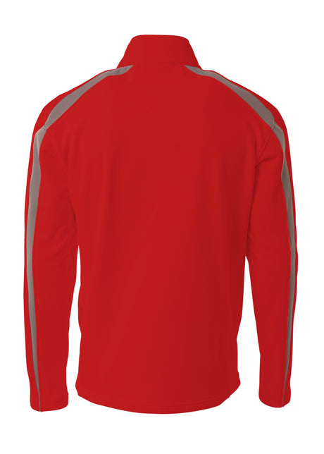 A4 Mens Spartan Fleece Quarter Zip A4