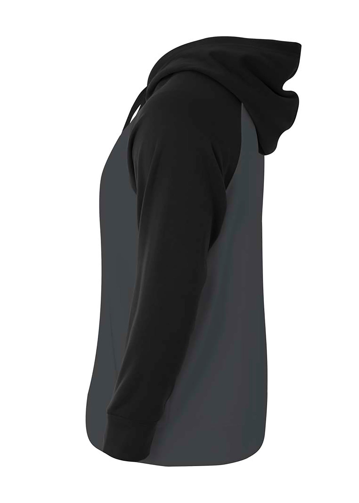 A4 Mens Color Block Tech Fleece Hoodie A4