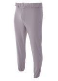 A4 Mens Pro-Style Elastic Bottom Baseball Pant A4