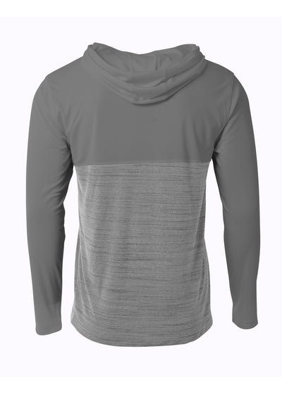 A4 Mens Slate Quarter Zip Hoodie