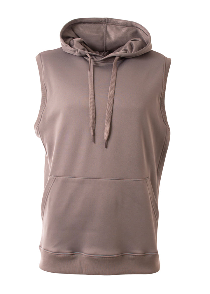 A4 Men's Agility Sleeveless Tech Fleece Hoodie A4