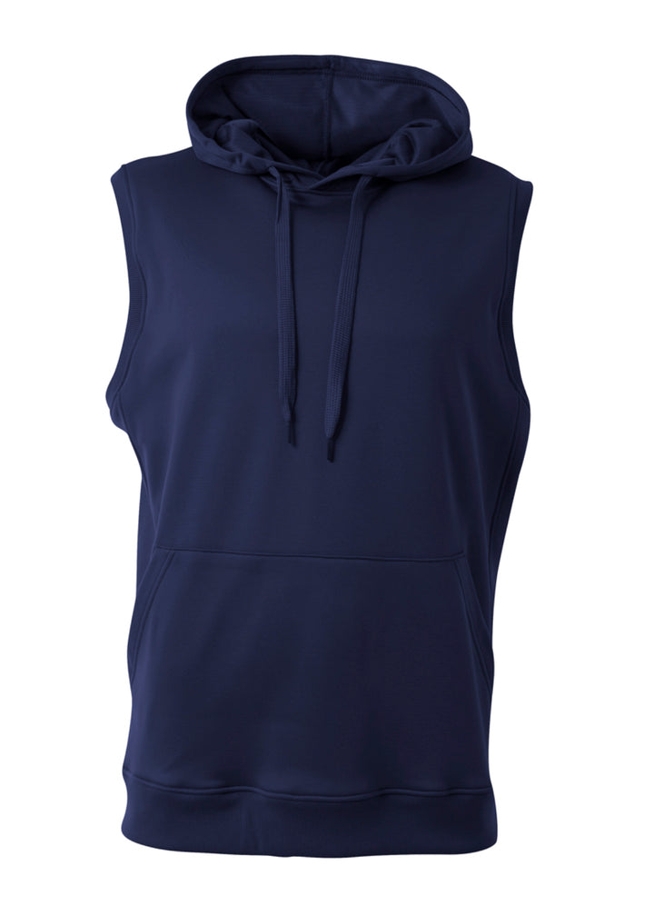 A4 Men's Agility Sleeveless Tech Fleece Hoodie A4