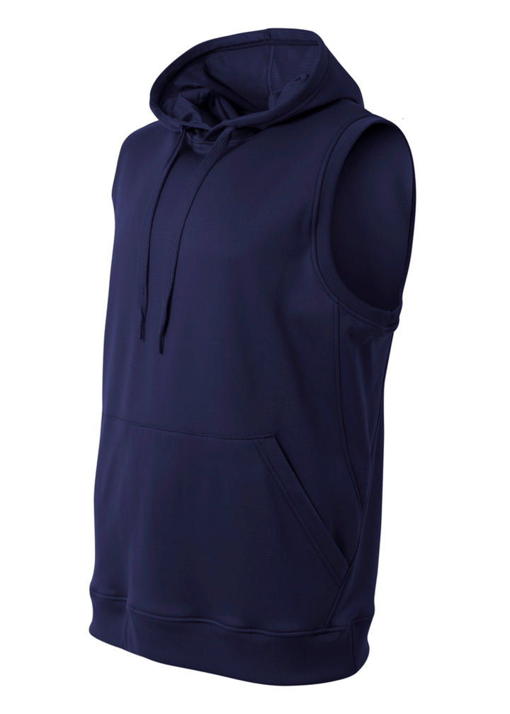 A4 Men's Agility Sleeveless Tech Fleece Hoodie A4