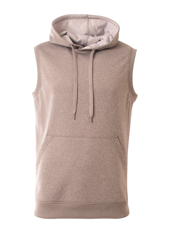 A4 Men's Agility Sleeveless Tech Fleece Hoodie A4