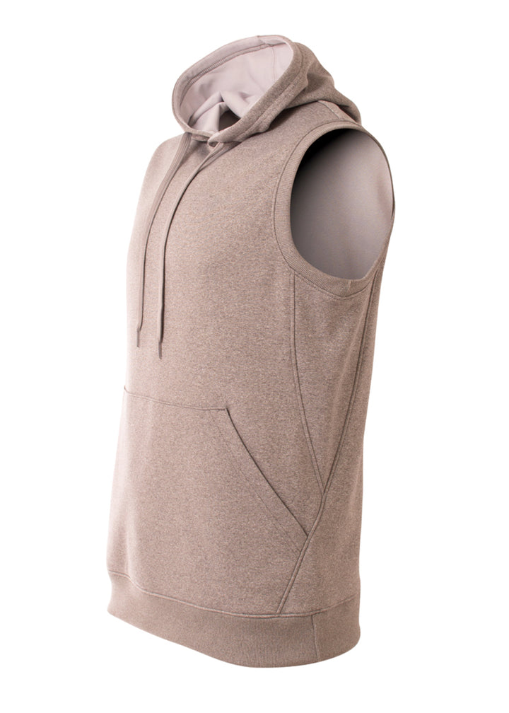 A4 Men's Agility Sleeveless Tech Fleece Hoodie A4