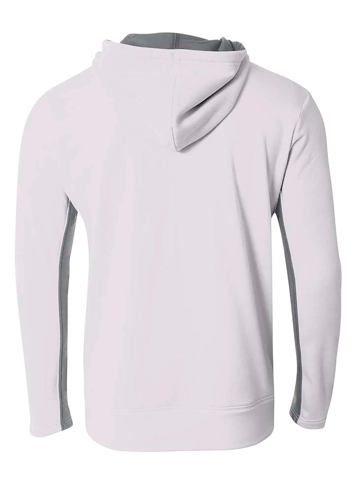 A4 Mens Full Zip Color Block Fleece Hoodie A4