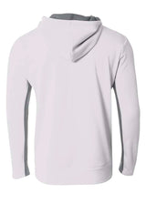 A4 Mens Full Zip Color Block Fleece Hoodie A4