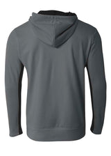 A4 Mens Full Zip Color Block Fleece Hoodie A4