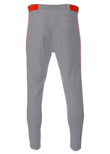 A4 Mens Pro-Style Elastic Bottom Baseball Pant A4