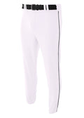 A4 Mens Pro-Style Elastic Bottom Baseball Pant A4