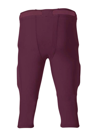 A4 Mens Flyless Football Pant (Pads Not Included)