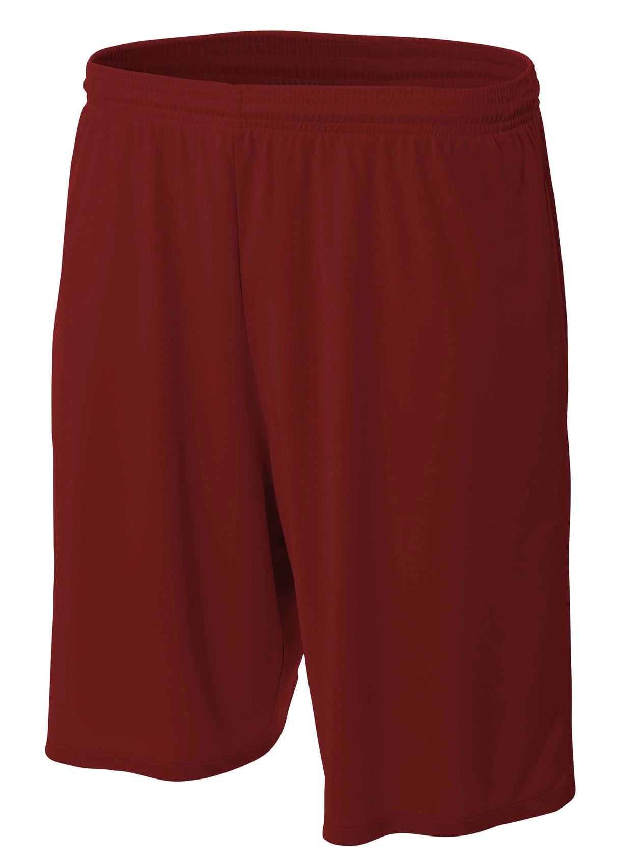 A4 Men's 9" Moisture Management Shorts with Side Pockets