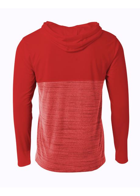 A4 Mens Slate Quarter Zip Hoodie A4