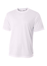 A4 Mens Short Sleeve Birds-Eye Mesh Crew A4