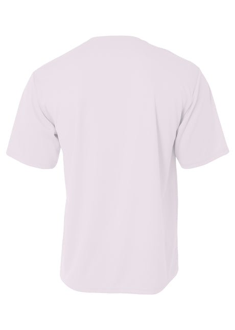 A4 Mens Short Sleeve Birds-Eye Mesh Crew A4