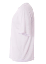 A4 Mens Short Sleeve Birds-Eye Mesh Crew A4