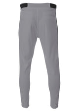 A4 Mens Pro-Style Elastic Bottom Baseball Pant A4