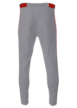 A4 Mens Pro-Style Elastic Bottom Baseball Pant A4