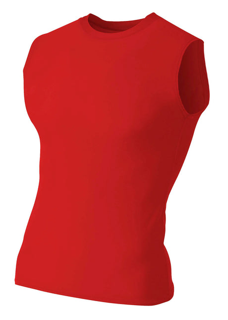 A4 Men's Compression Muscle Tee A4