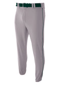 A4 Mens Pro-Style Elastic Bottom Baseball Pant A4