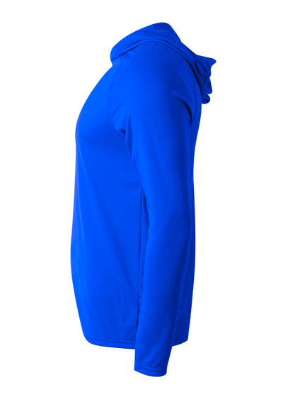 A4 Men's Long Sleeve Hooded Tee