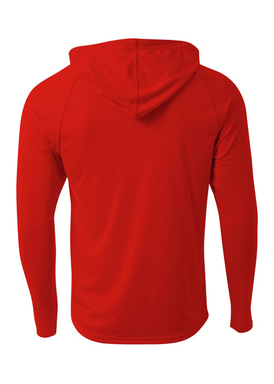 A4 Men's Long Sleeve Hooded Tee