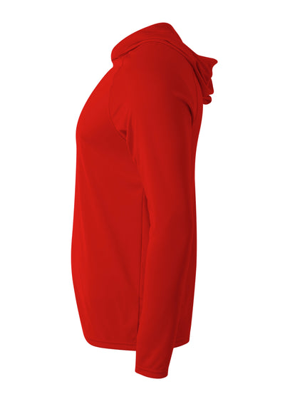 A4 Men's Long Sleeve Hooded Tee