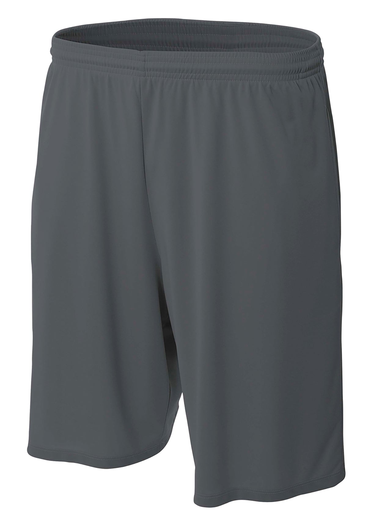 A4 Men's 9" Moisture Management Shorts with Side Pockets