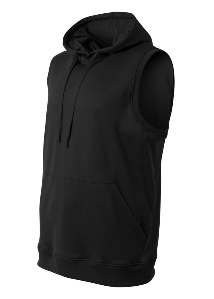 A4 Men's Agility Sleeveless Tech Fleece Hoodie A4