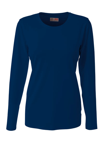 A4 Youth Girls Spike Long Sleeve Volleyball Jersey
