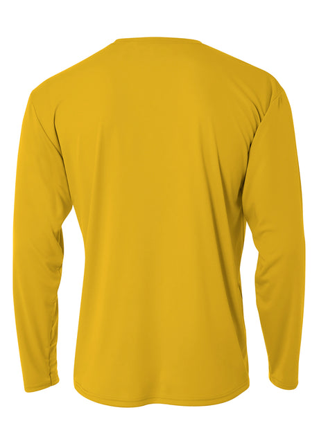 A4 Men's Cooling Performance Long Sleeve Crew 1 of 2 A4