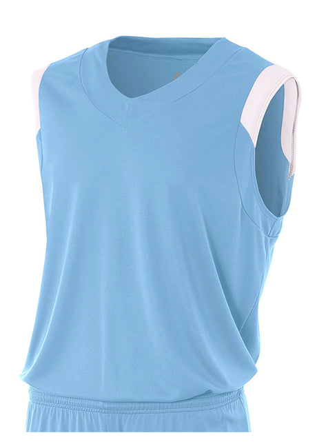 A4 Mens Moisture Management V-Neck Muscle A4