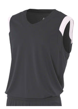 A4 Mens Moisture Management V-Neck Muscle A4